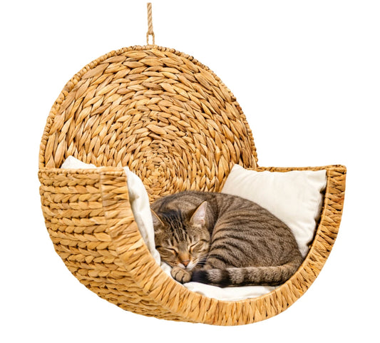 Twinklet-Handwoven cat bed